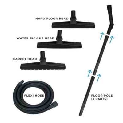 skyVac® Floor kit for Wet & Dry Vacuuming