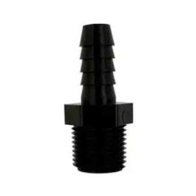 Hose barb, straight polypropylene